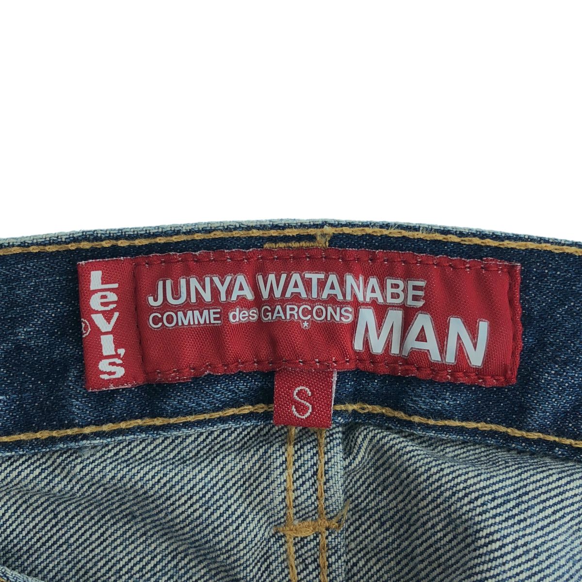 JUNYAWATANABE COMMEdesGARCONS MAN / ジュンヤワタナベマン | 2020SS | × Levi'sリーバイス 製品加工 1976年 カスタマイズ デニムパンツ | S | インディゴ | メンズ