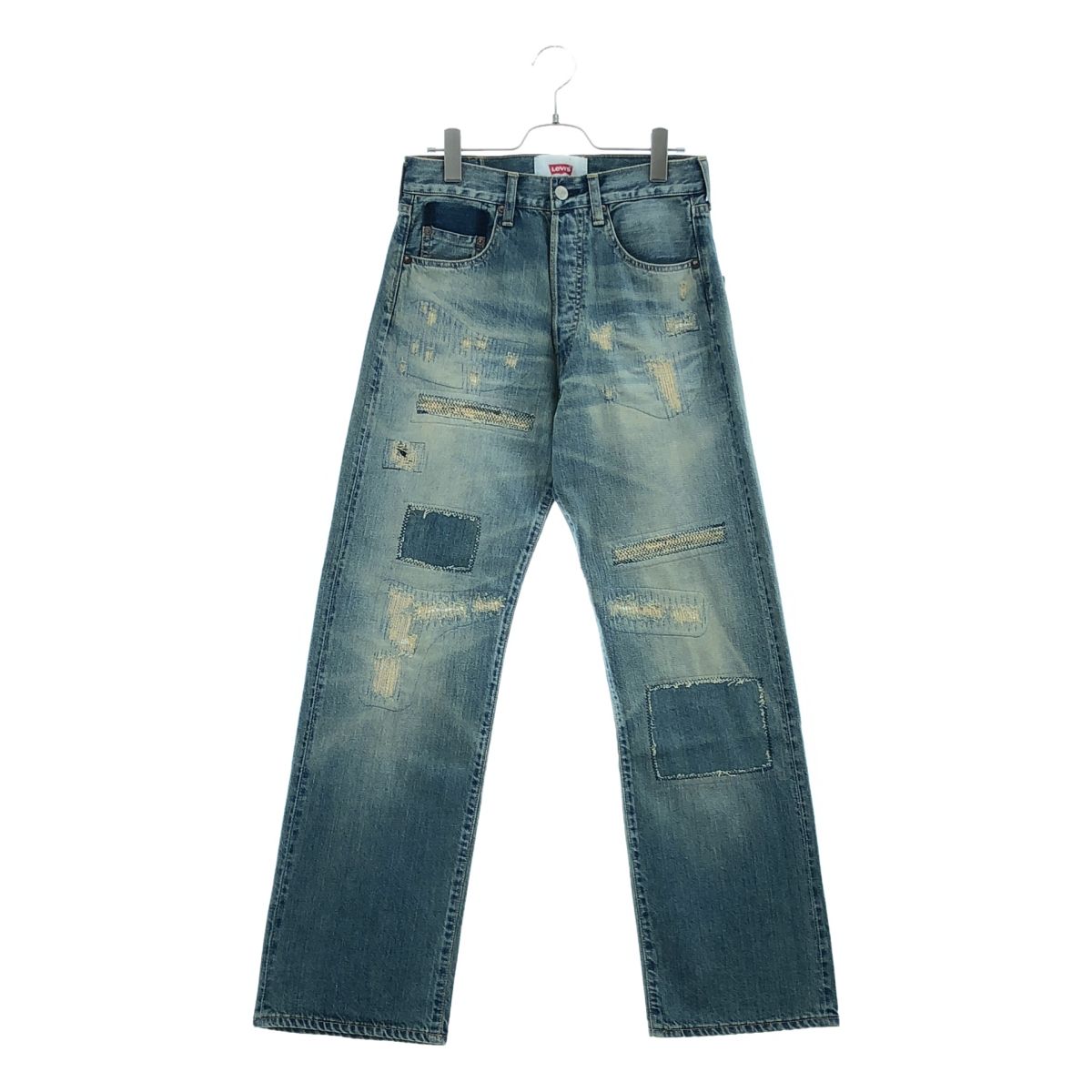 JUNYA WATANABE COMME des GARCONS / ジュンヤワタナベ | 2024AW | × Levi’s カスタマイズ デニム パンツ | S | インディゴ | メンズ