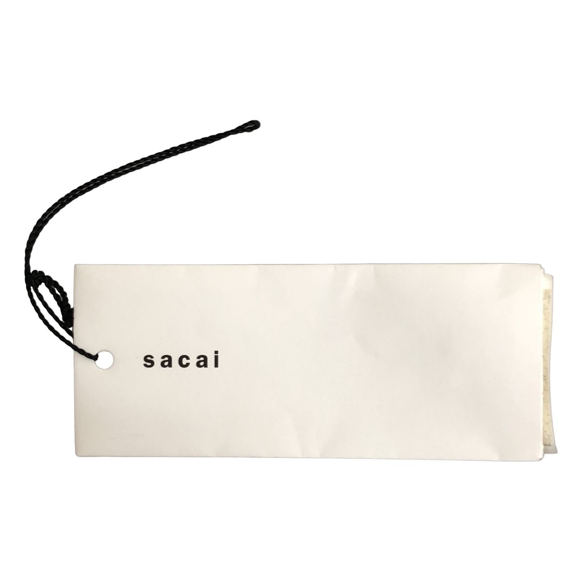 美品】 sacai / サカイ | チェック シアー 切替 アシンメトリー