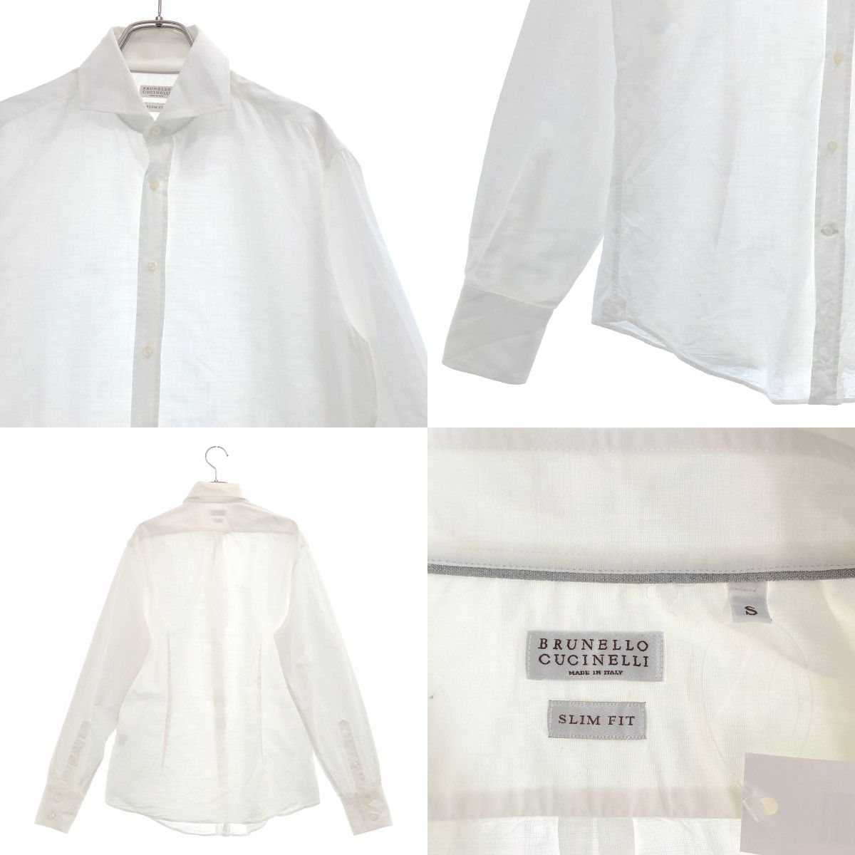 BRUNELLO CUCINELLI / ブルネロクチネリ | ドレスシャツ | S