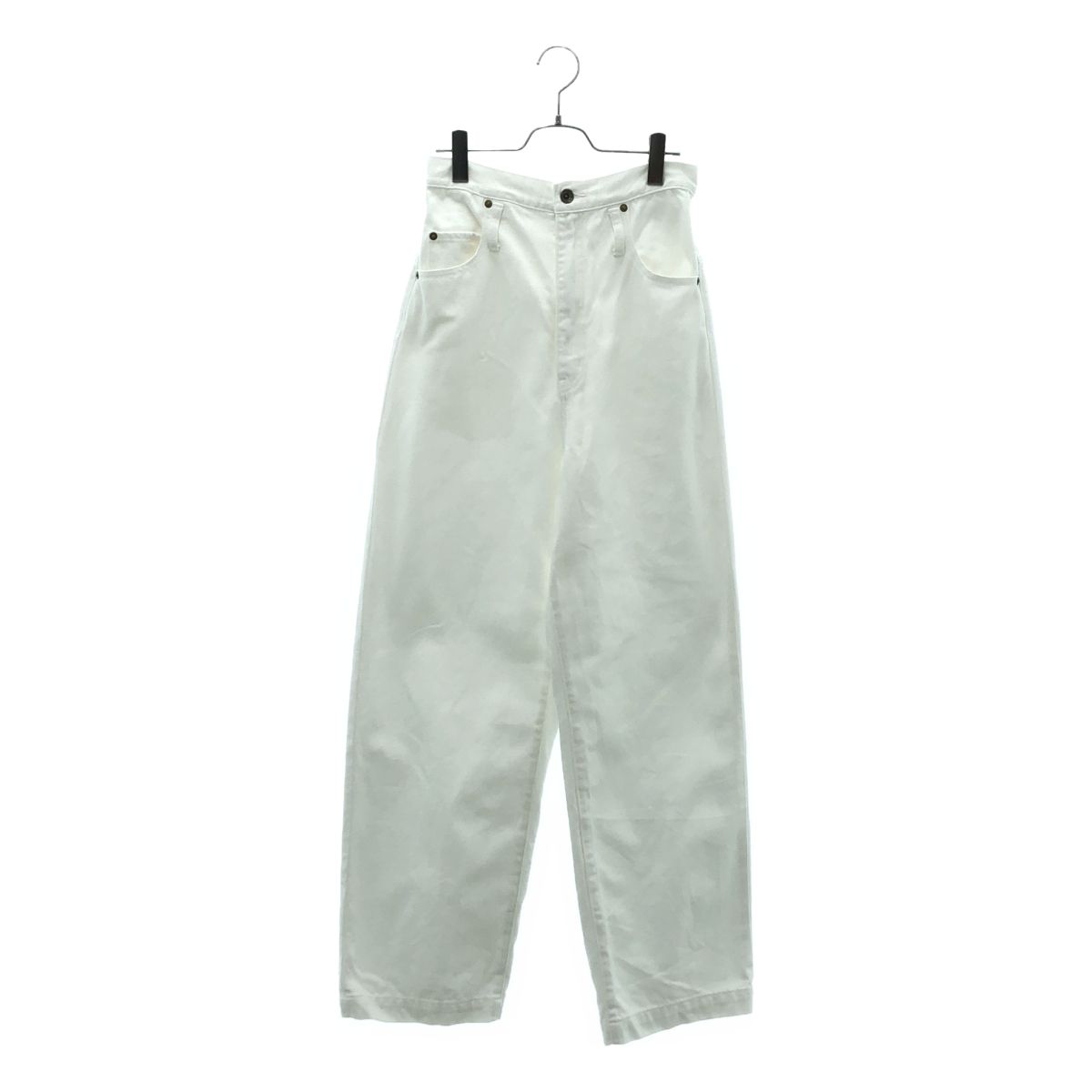 SeaRoomlynn / シールームリン | オーバーウエストワイドデニム パンツ | 25 | ホワイト | レディース 6,810円