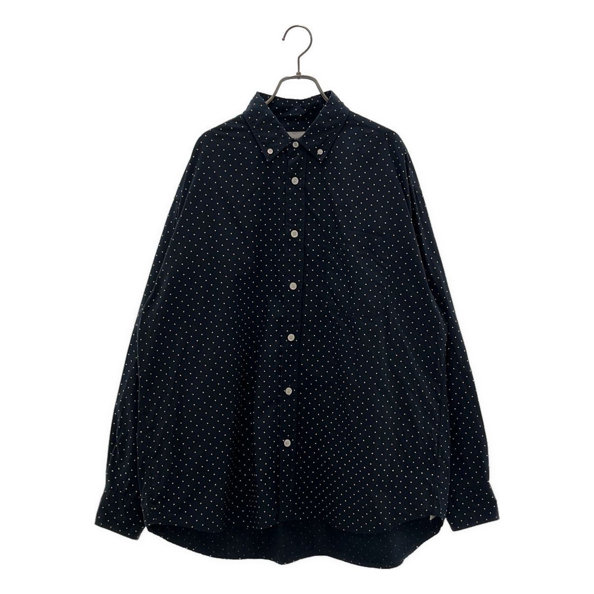 everyone / エブリワン | DOT BUTTON DOWN SHIRT ドット ボタンダウンシャツ | XL | ネイビー | メンズ
