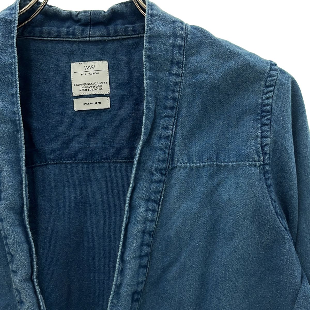 visvim / ビズビム | LHAMO SHIRT ラモシャツ | 1 | インディゴ