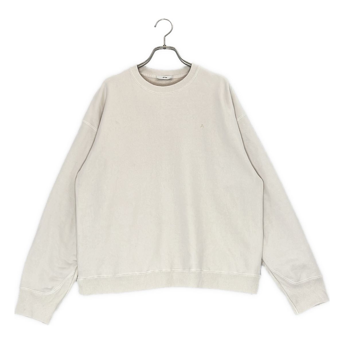 ATON / エイトン | NATURAL_DYED_URAKE クルーネック スウェット | 02