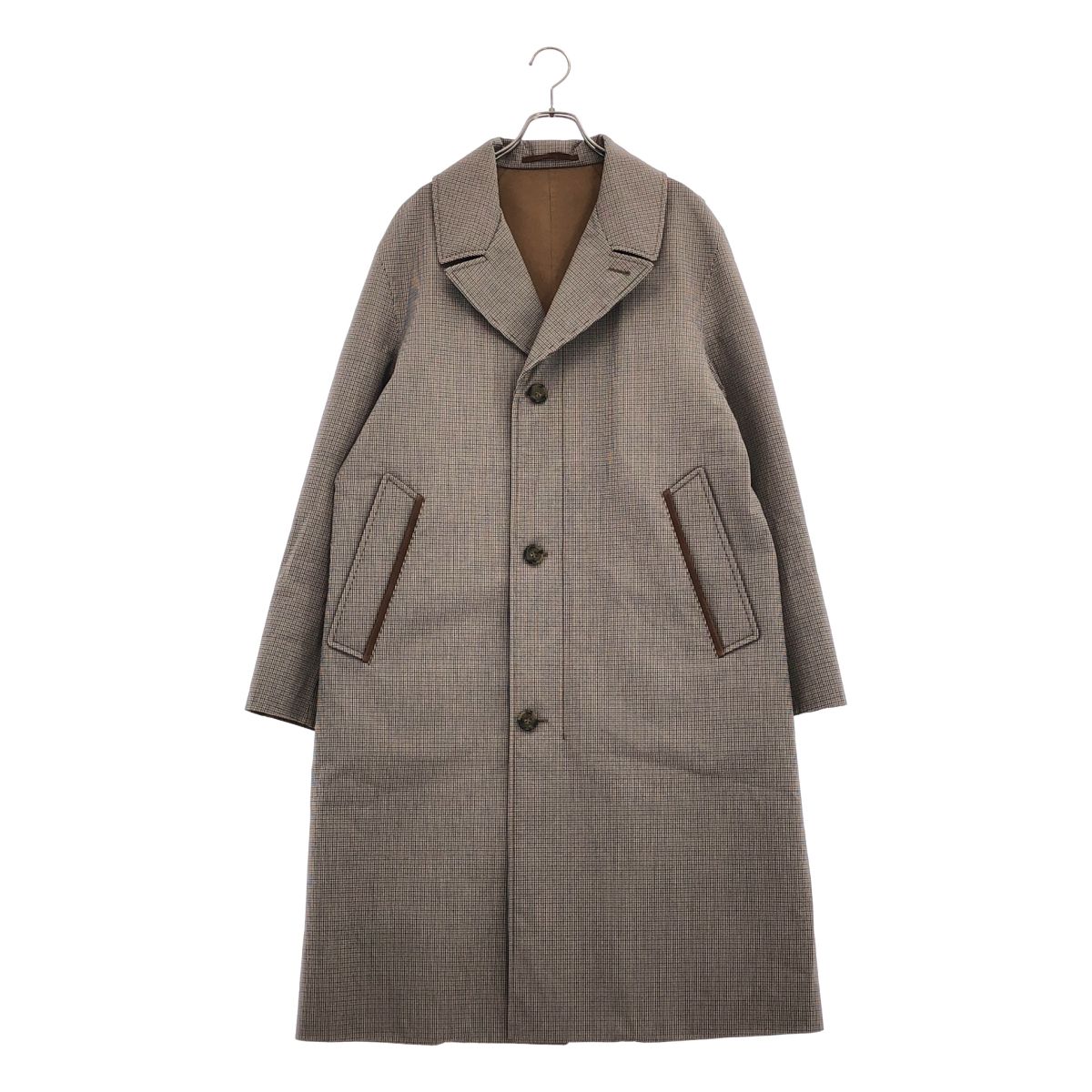 Loro Piana - 美品 Loro Piana ロロピアーナ コットンシルク シアージャケット ベスト ノースリーブトップス 3点セット 42 モカ レディース 古着 中古 USED 美品】 Loro Piana / ロロピアーナ | コットン シルク混 チェック