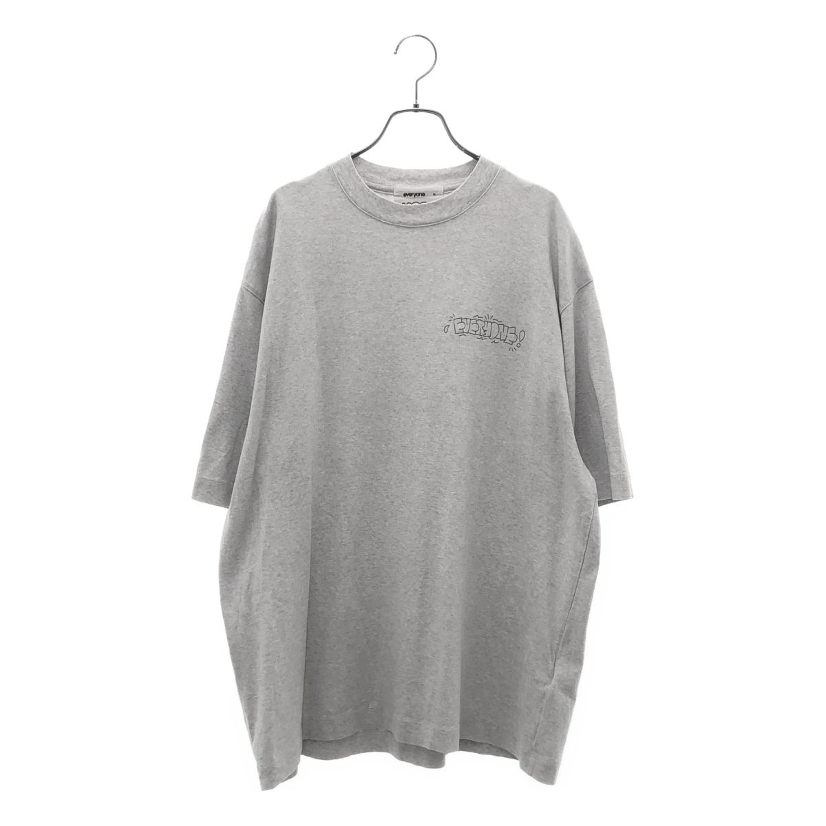 everyone / エブリワン | j.30000 logo tee Tシャツ | XL | グレー