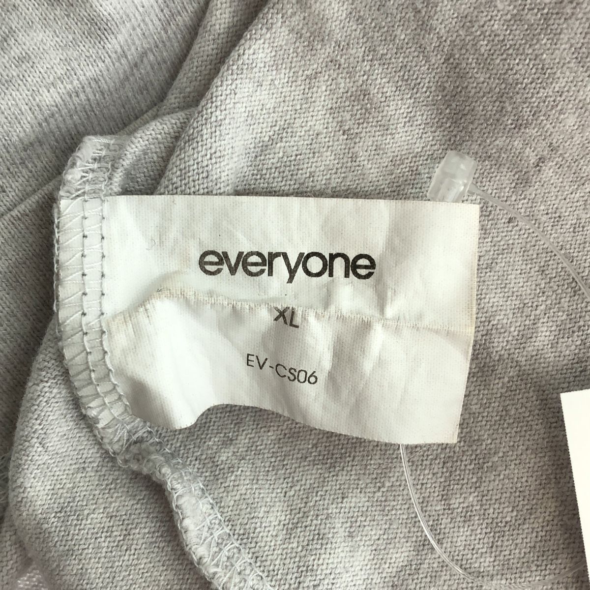 everyone / エブリワン | j.30000 logo tee Tシャツ | XL | グレー