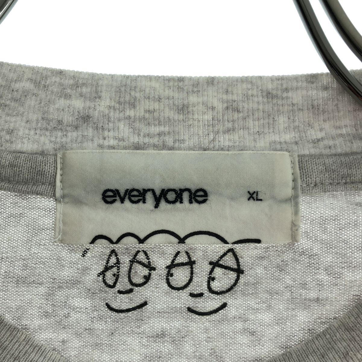 everyone / エブリワン | j.30000 logo tee Tシャツ | XL | グレー