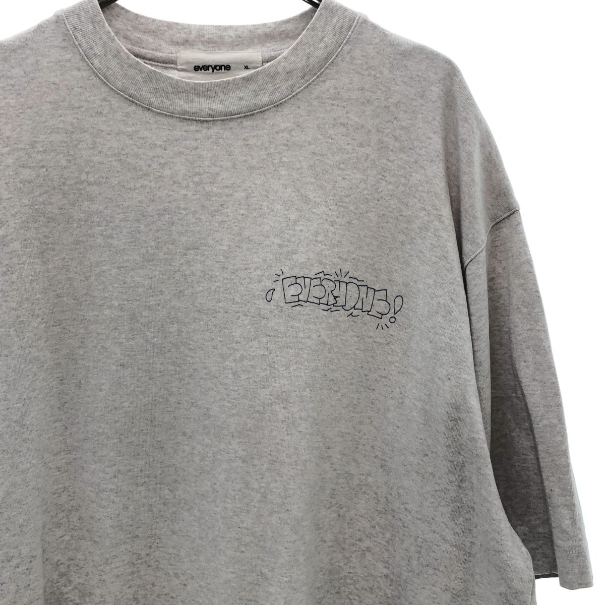 everyone / エブリワン | j.30000 logo tee Tシャツ | XL | グレー