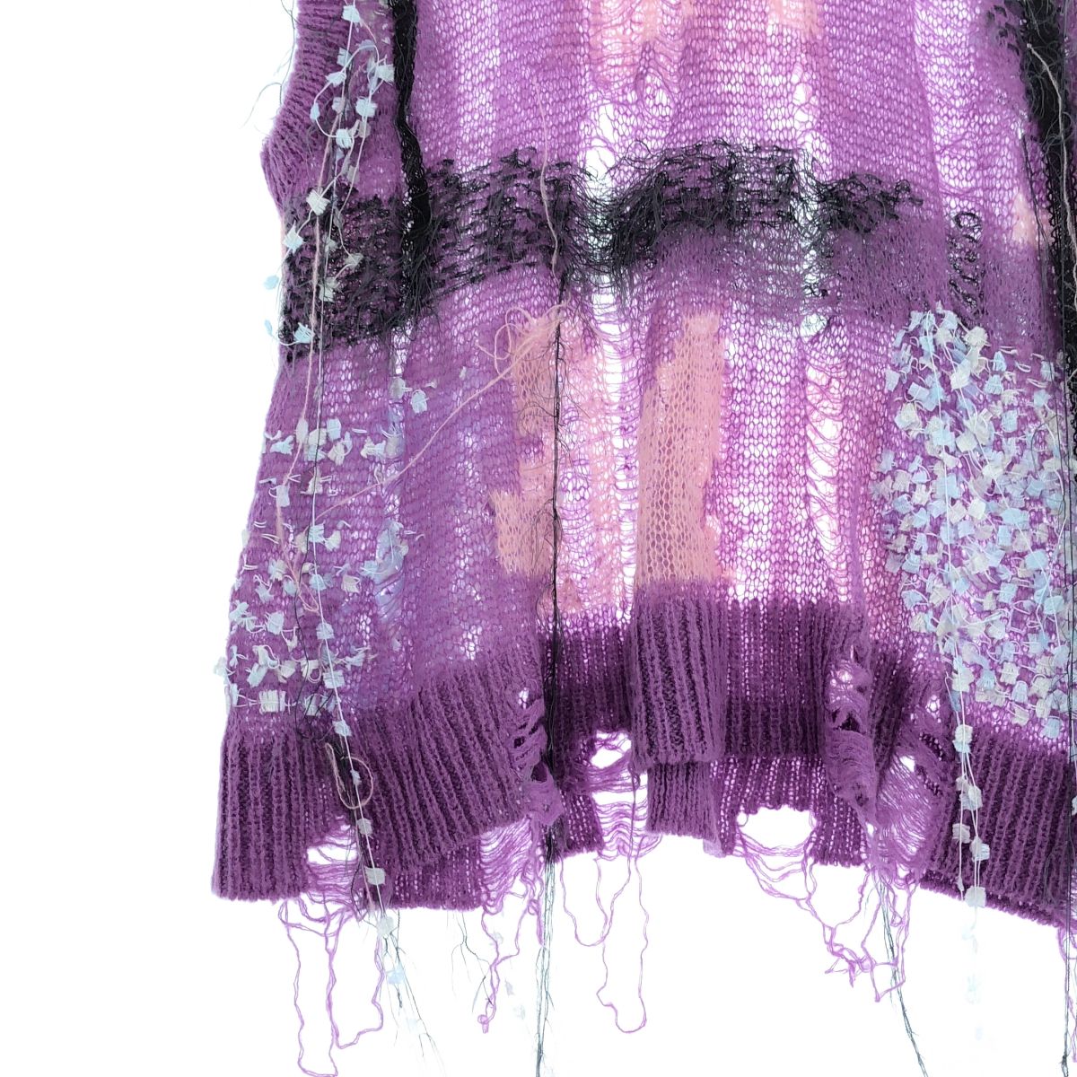 美品】 rurumu: / 縷縷夢兎るるむう | 2024SS | broken mohair knit