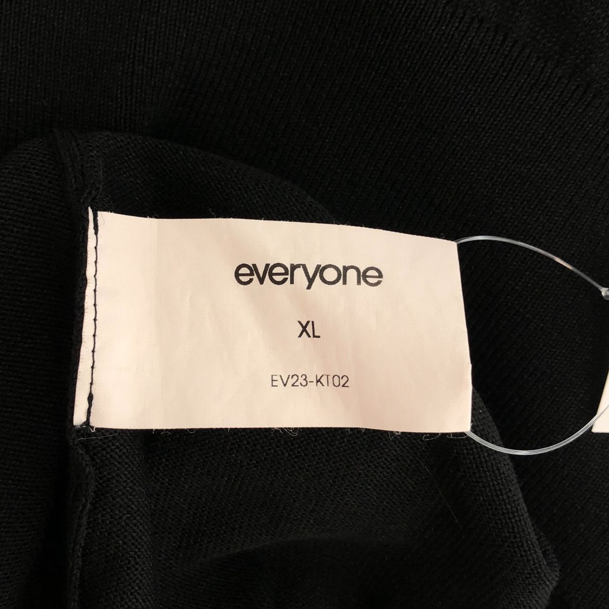 everyone / エブリワン | CREWNECK KNIT クルーネック ニット | XL