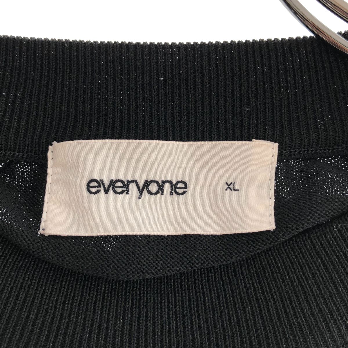 everyone / エブリワン | CREWNECK KNIT クルーネック ニット | XL