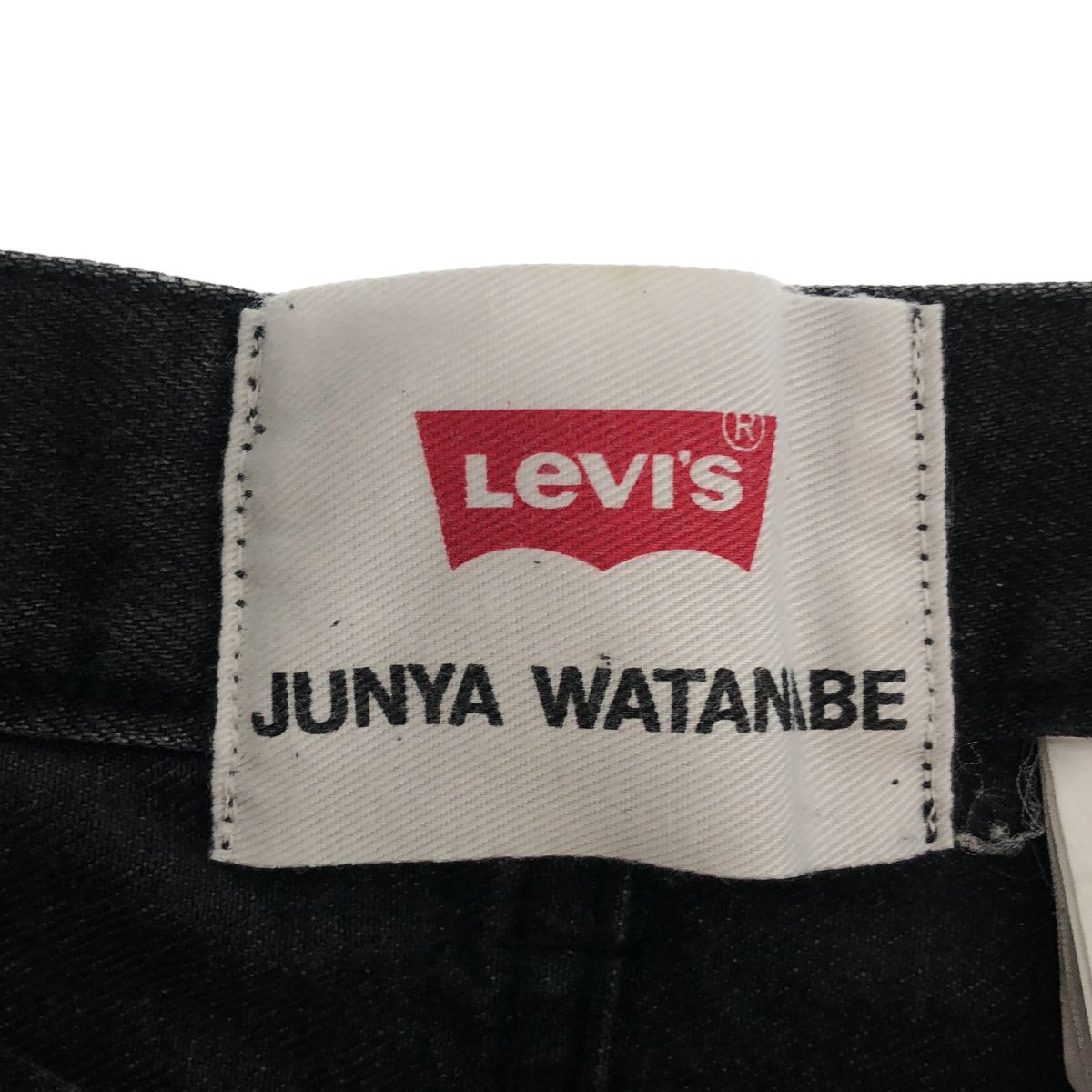 JUNYA WATANABE / ジュンヤワタナベ | 2024AW | × Levi’s カスタマイズ デニム パンツ | S | ブラック | メンズ