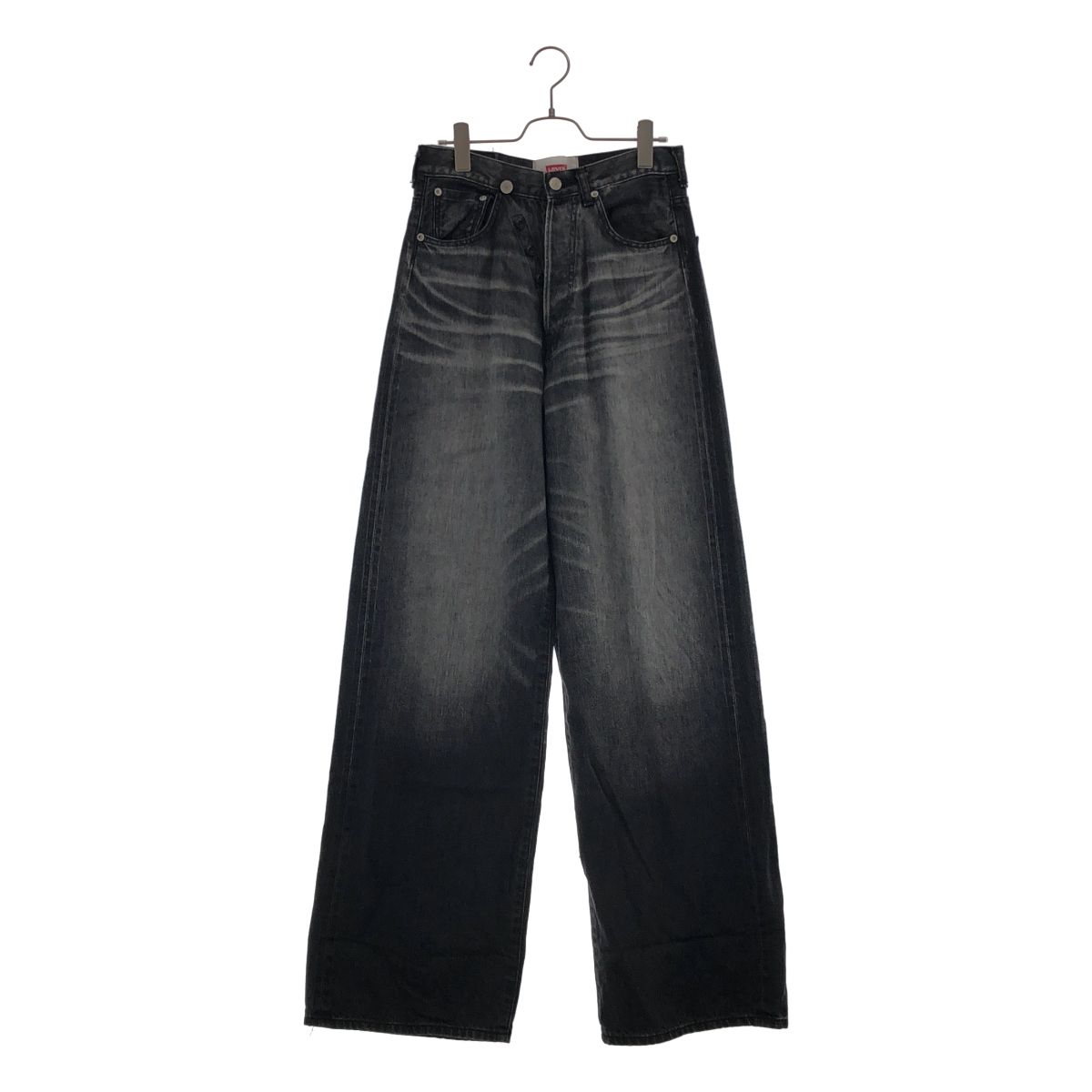 JUNYA WATANABE / ジュンヤワタナベ | 2024AW | × Levi’s カスタマイズ デニム パンツ | S | ブラック | メンズ