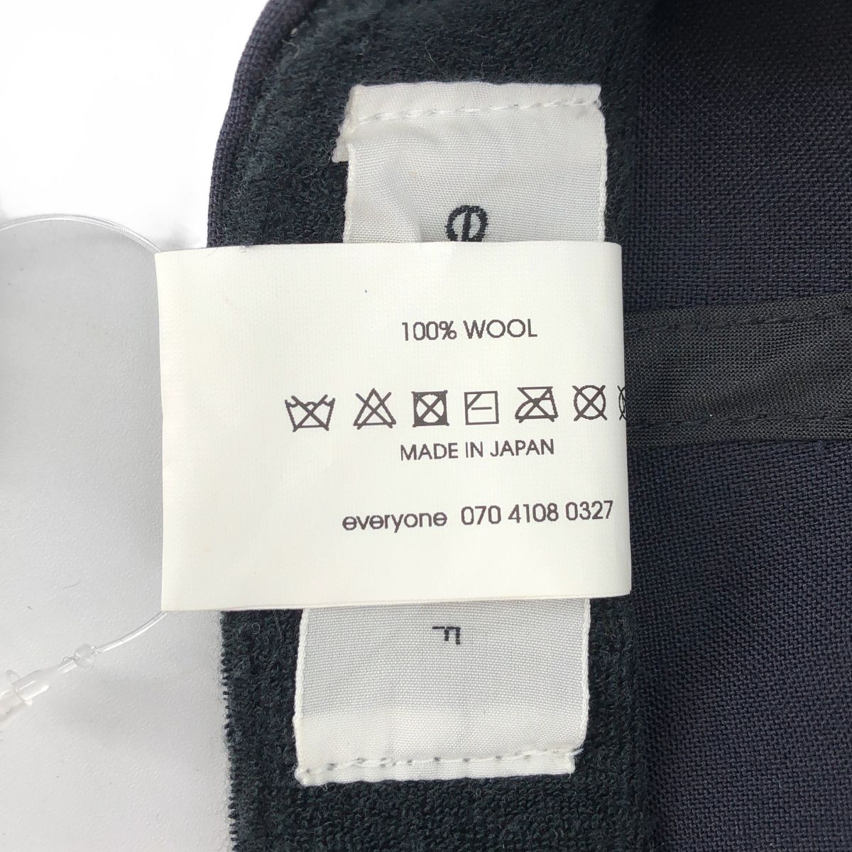 everyone / エブリワン | tropical wool cap ウール ロゴ キャップ | F