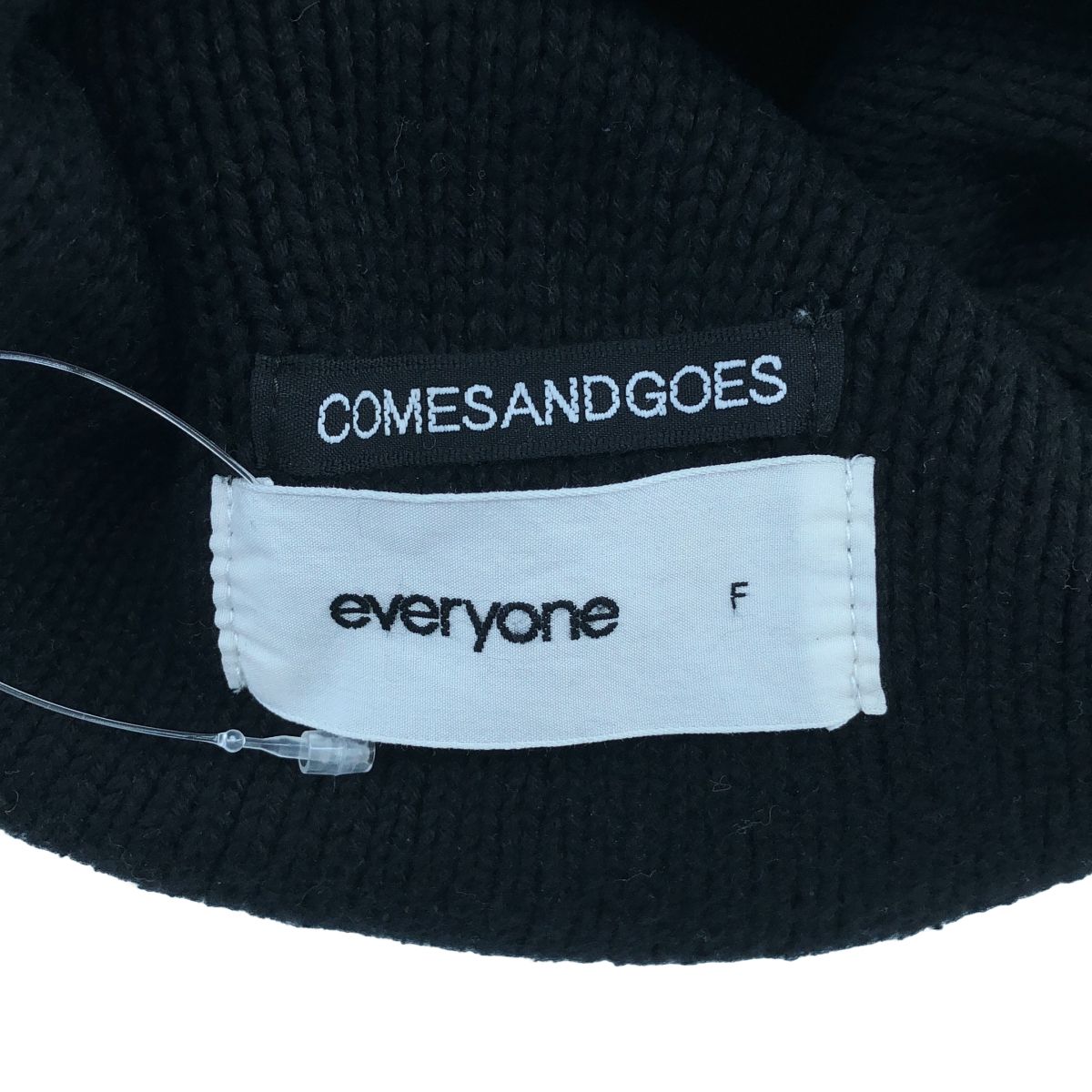 everyone / エブリワン | ×COMESANDGOES / ロゴ ニットキャップ