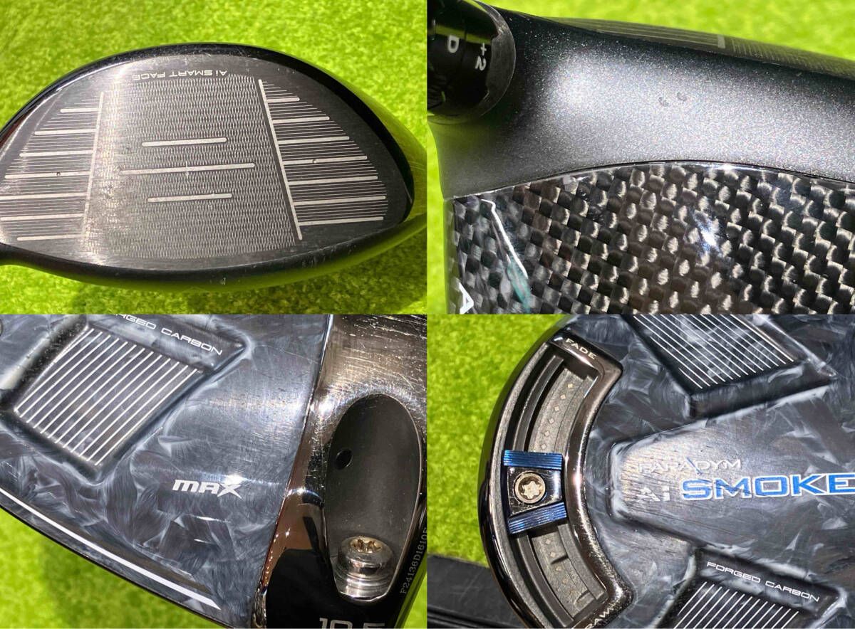 Callaway /PARADYM Ai SMOKE MAX /Diamana w60 /フレックスS /ロフト角10.5° /キャロウェイ