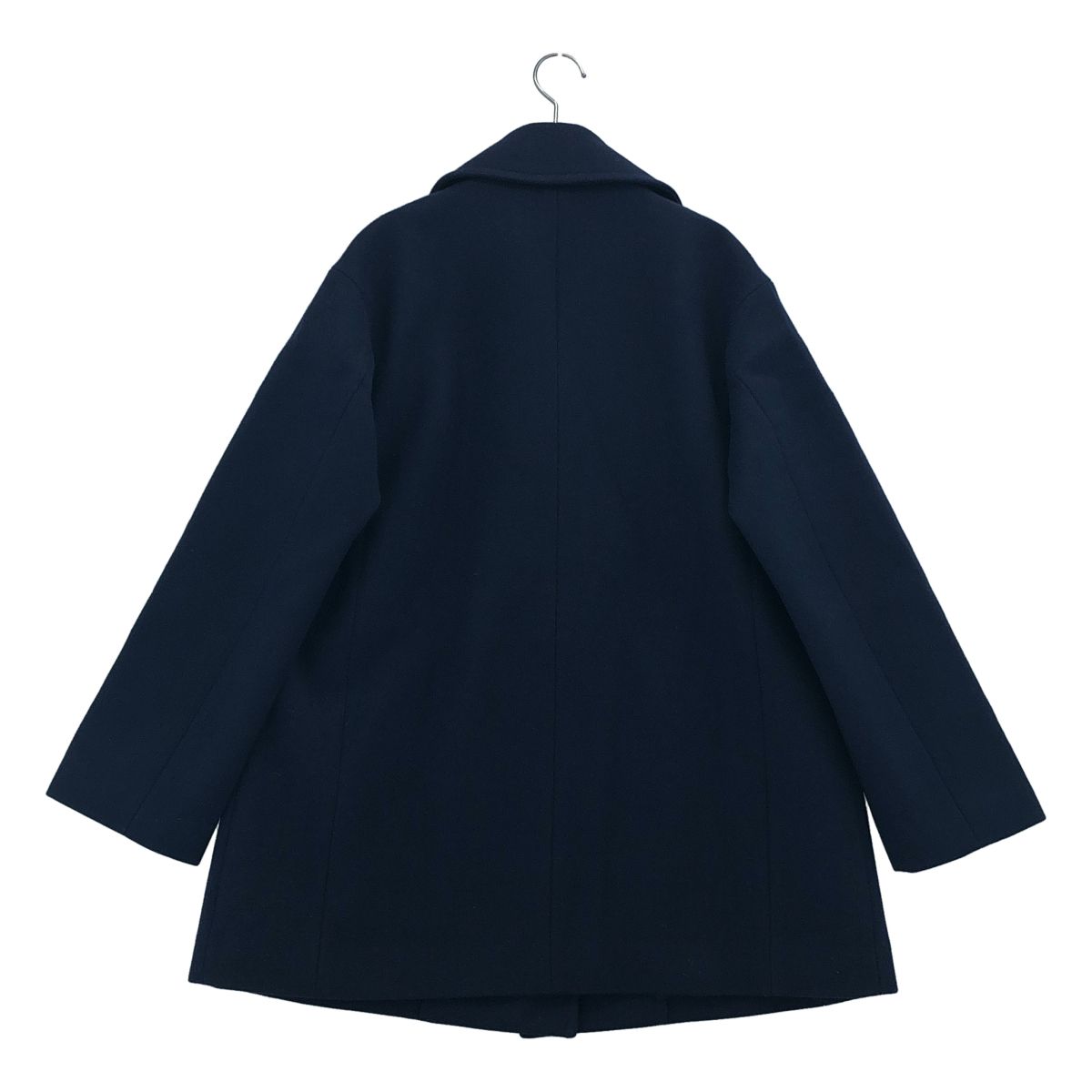 【美品】CINOH チノ カシミヤ混ウールチェスターコート Mサイズ CINOH / チノ | ウール カシミヤ チェスターコート | 38 | ネイビー