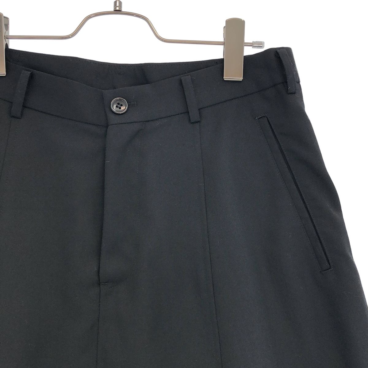 BLACK COMME des GARCONS / ブラックコムデギャルソン | 2009SS | ウールギャバ サルエルパンツ | XS | ブラック | メンズ BLACK COMME des GARCONS / ブラックコムデギャルソン | 2009SS