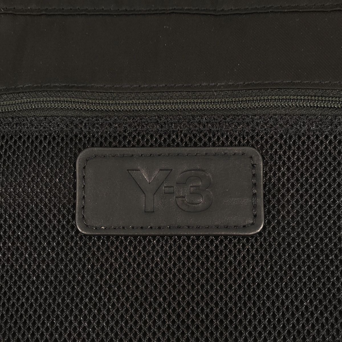 Y-3 / ワイスリー | ラバーロゴ ブリーフケース バッグ | ブラック