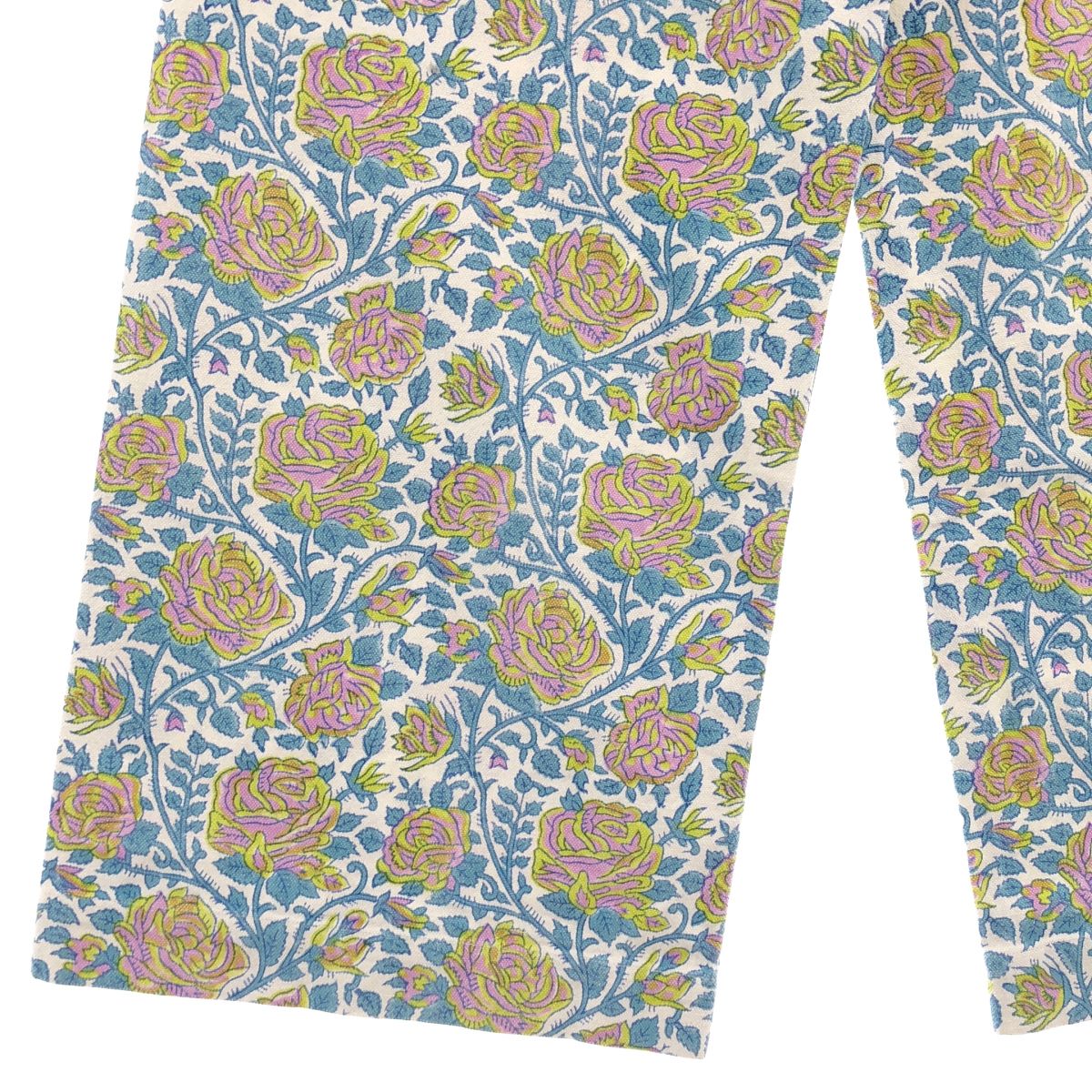 美品✨エスゼットブロックプリント 24SS ディスコパンツ コットン XS SZ Blockprints / エスゼットブロックプリント | コットン ディスコ