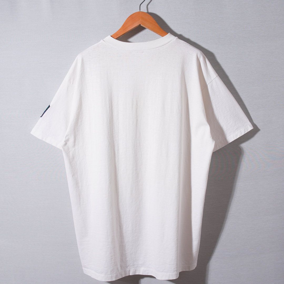 90s カナダ製 ヴィンテージ Tシャツ XL 相当 ホワイト シングル