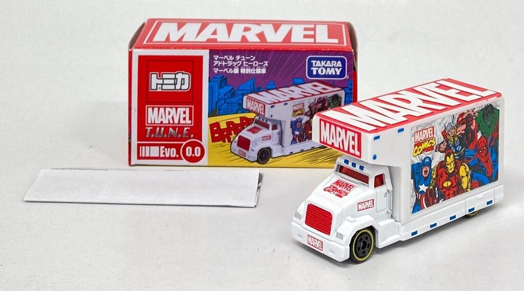 【中古】「未使用品」マーベル チューン アドトラック ヴィランズ マーベル展 車 タカラトミー トミカ/マーベル チューン マーベルチューン アド