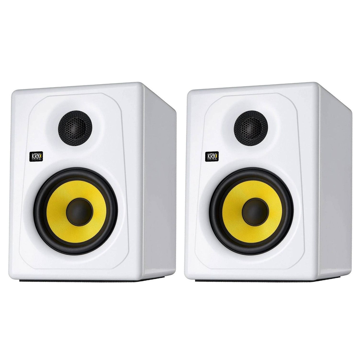 KRK KREATE 5 WHITE Limited Edition モニタースピーカー ペア(2本セット) アクティブ・スタジオモニター