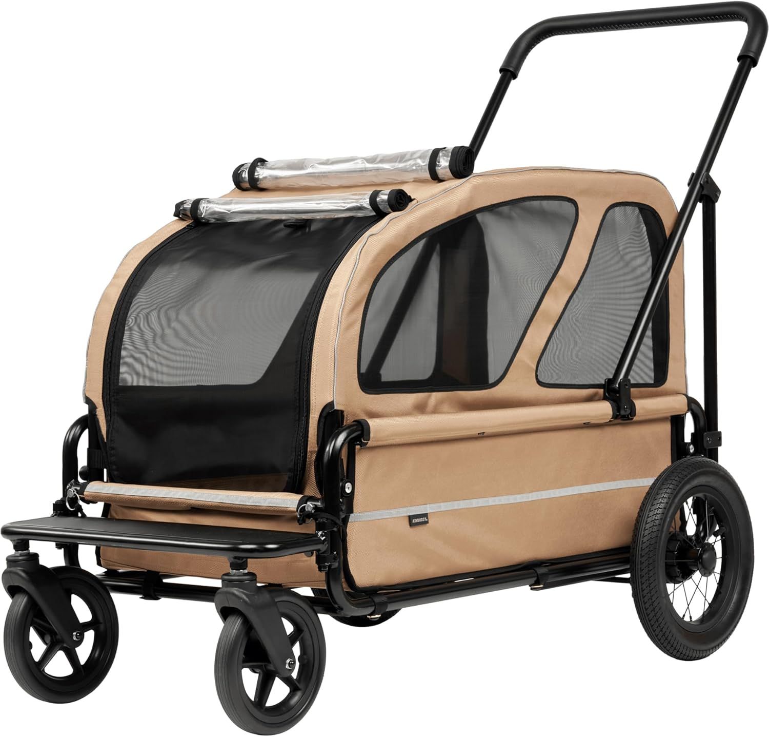 AIRBUGGY CARRIAGE SET SEED BEIGE キャリッジセット（台車＋屋根