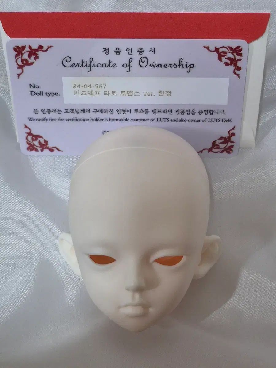 ルーツ キッドデルフ タロット ロマンス 美白 HEAD 未使用 球体関節人形 旧官 msd