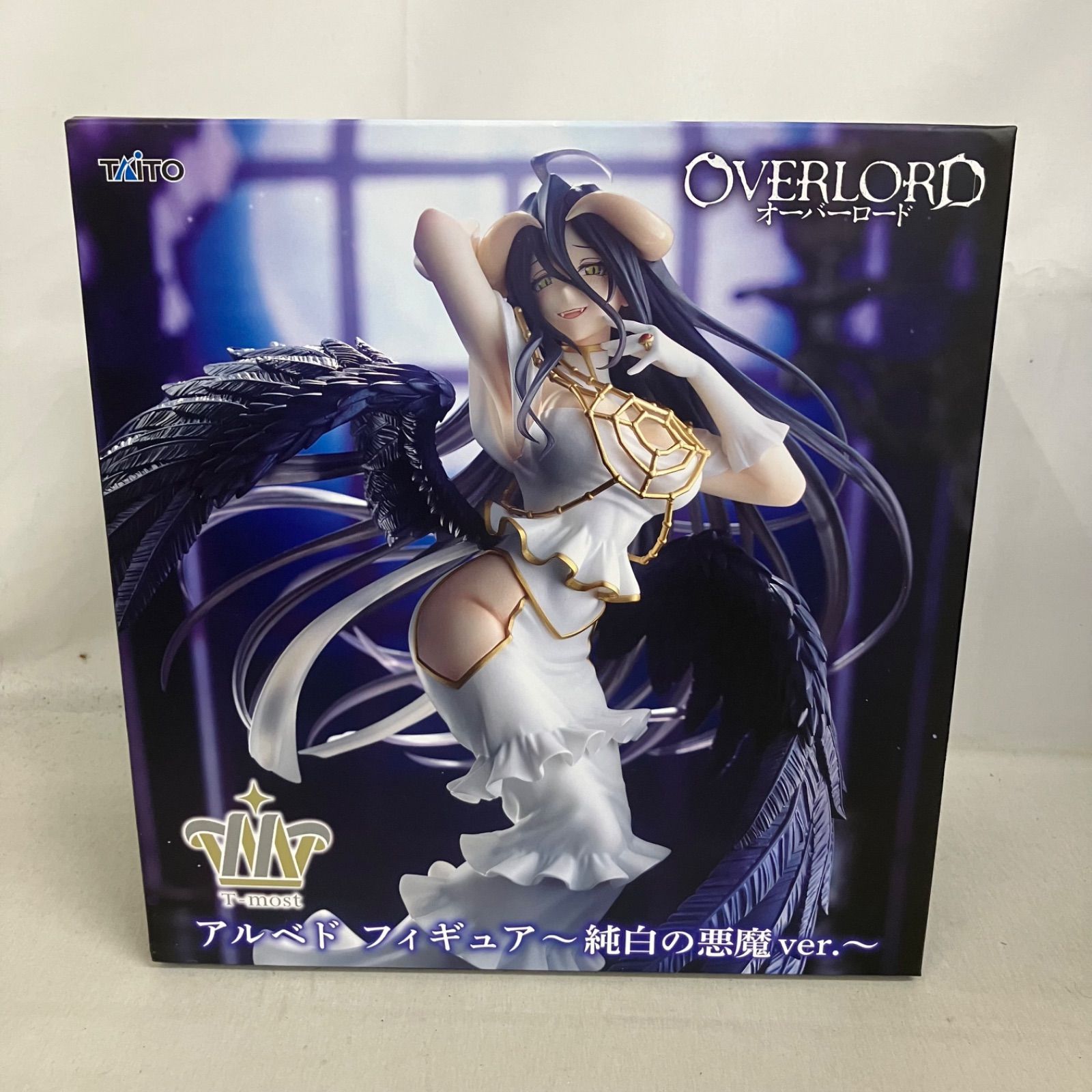 京*ん様 ⭐️オーバーロード、とらぶるほか フィギュアセット⭐️即購入OK 送料 未開封 オーバーロード T-most アルベド 純白の悪魔 フィギュア 4個