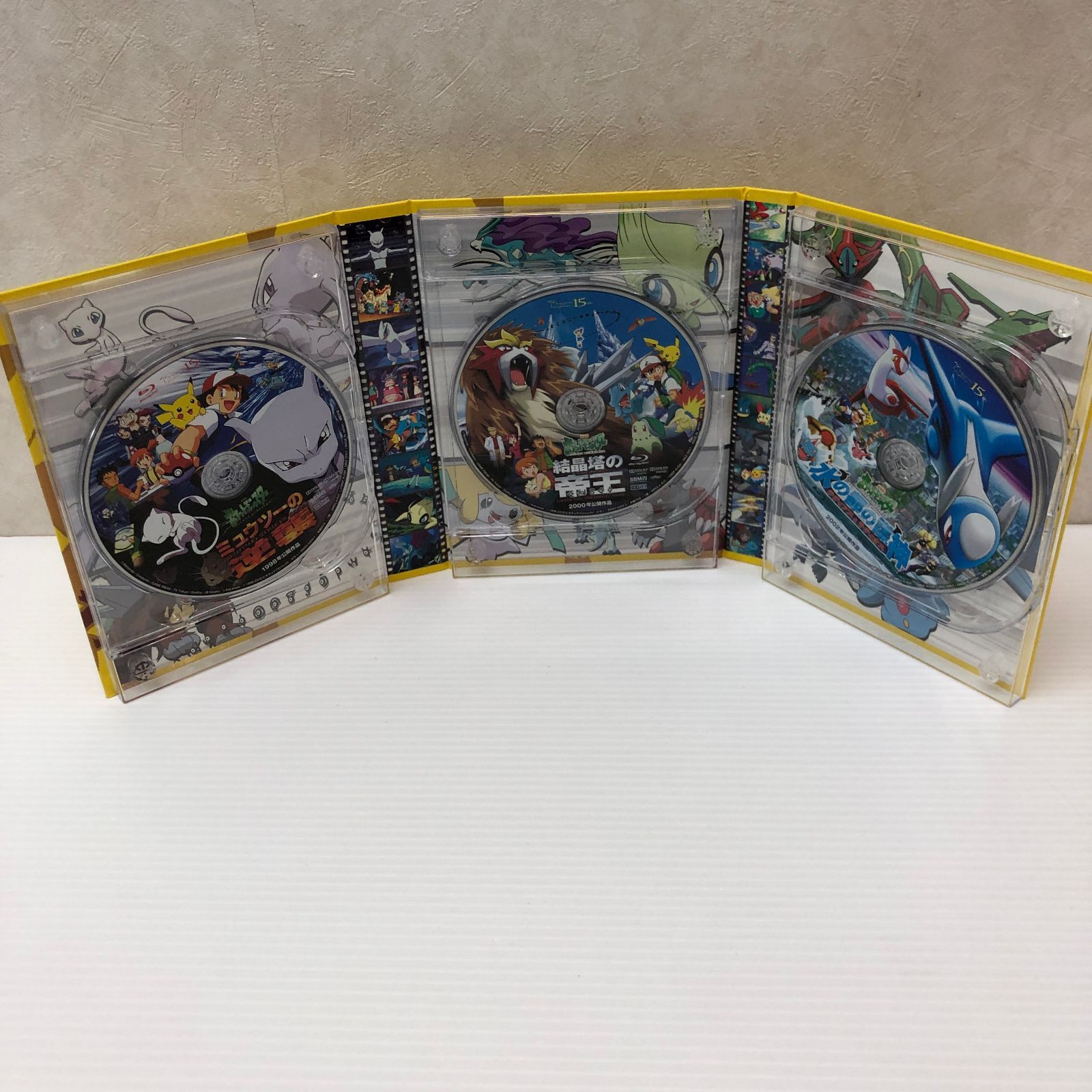 Blu-ray] PIKACHU THE MOVIE PREMIUM BOX 1998-2010 ※帯なし、BOXに