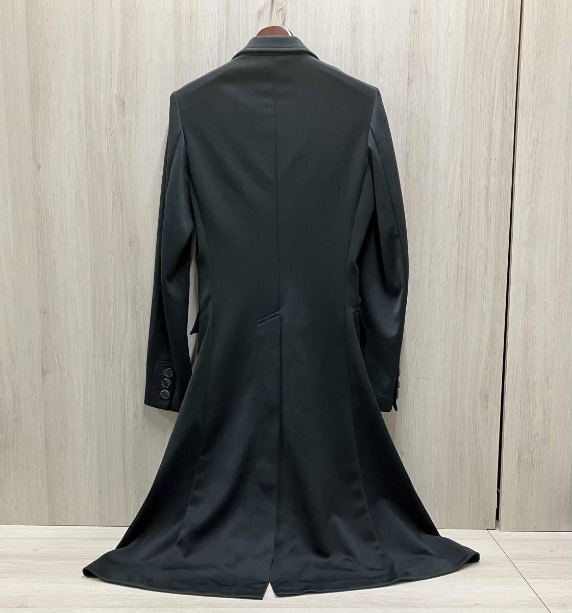 COMME des GARCONS コート サイズ表記M 黒 ブラック ポリエステル