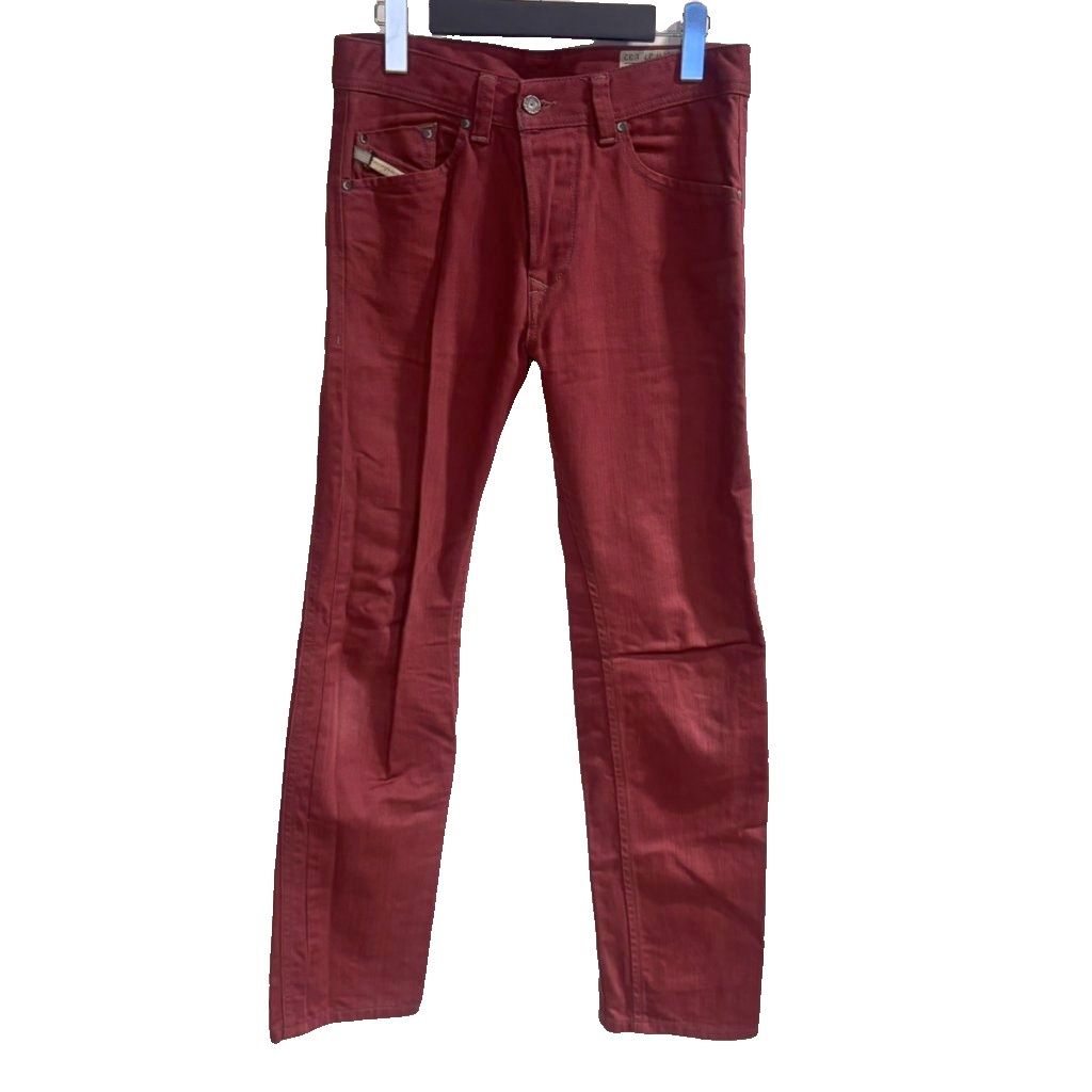 ディーゼル DIESEL DARRON デニム ジーンズ パンツ W27 L32 ボルドー