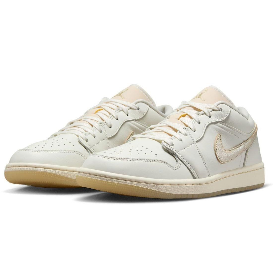 [ナイキ] エア ジョーダン 1 ロー SE W AIR JORDAN 1 LOW SE セイル/チームゴールド HV5157-100 26.0cm [26.0 cm]