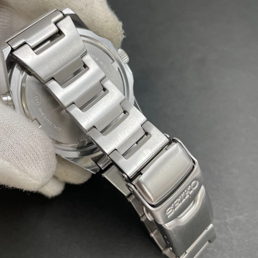 SEIKO SUS クロノグラフ 6M26-6020 レッド赤文字盤 ダンシングハンズ