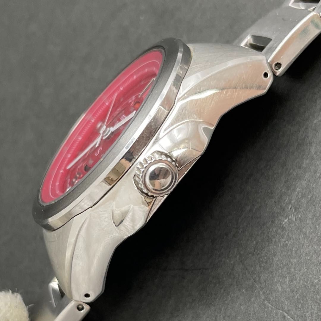 SEIKO SUS クロノグラフ 6M26-6020 レッド赤文字盤 ダンシングハンズ