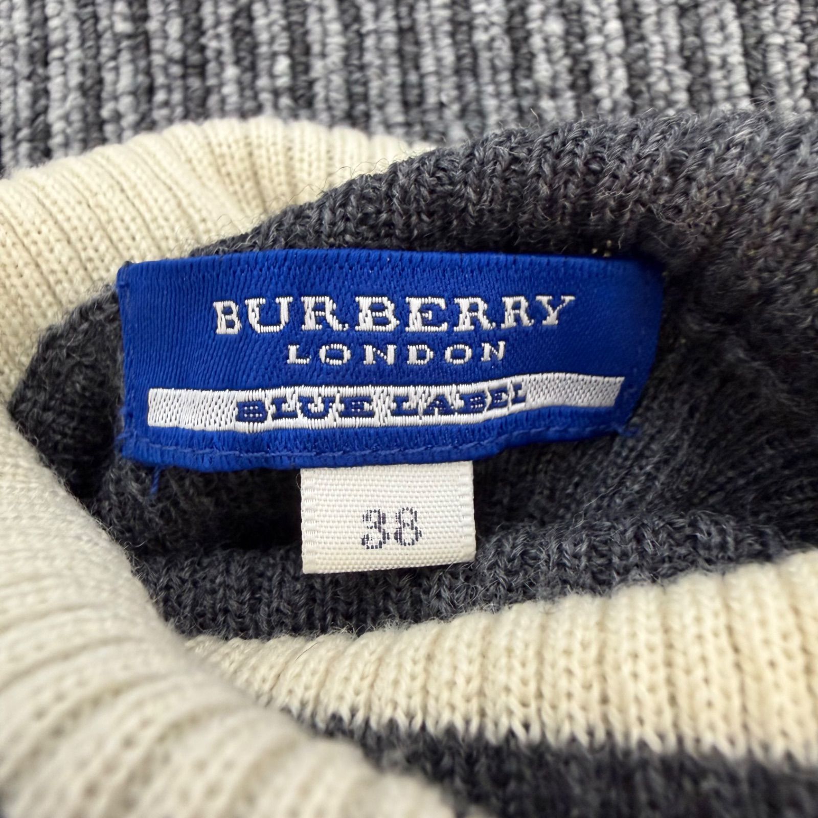 BURBERRY BLUE LABEL バーバリーブルーレーベル ボーダー