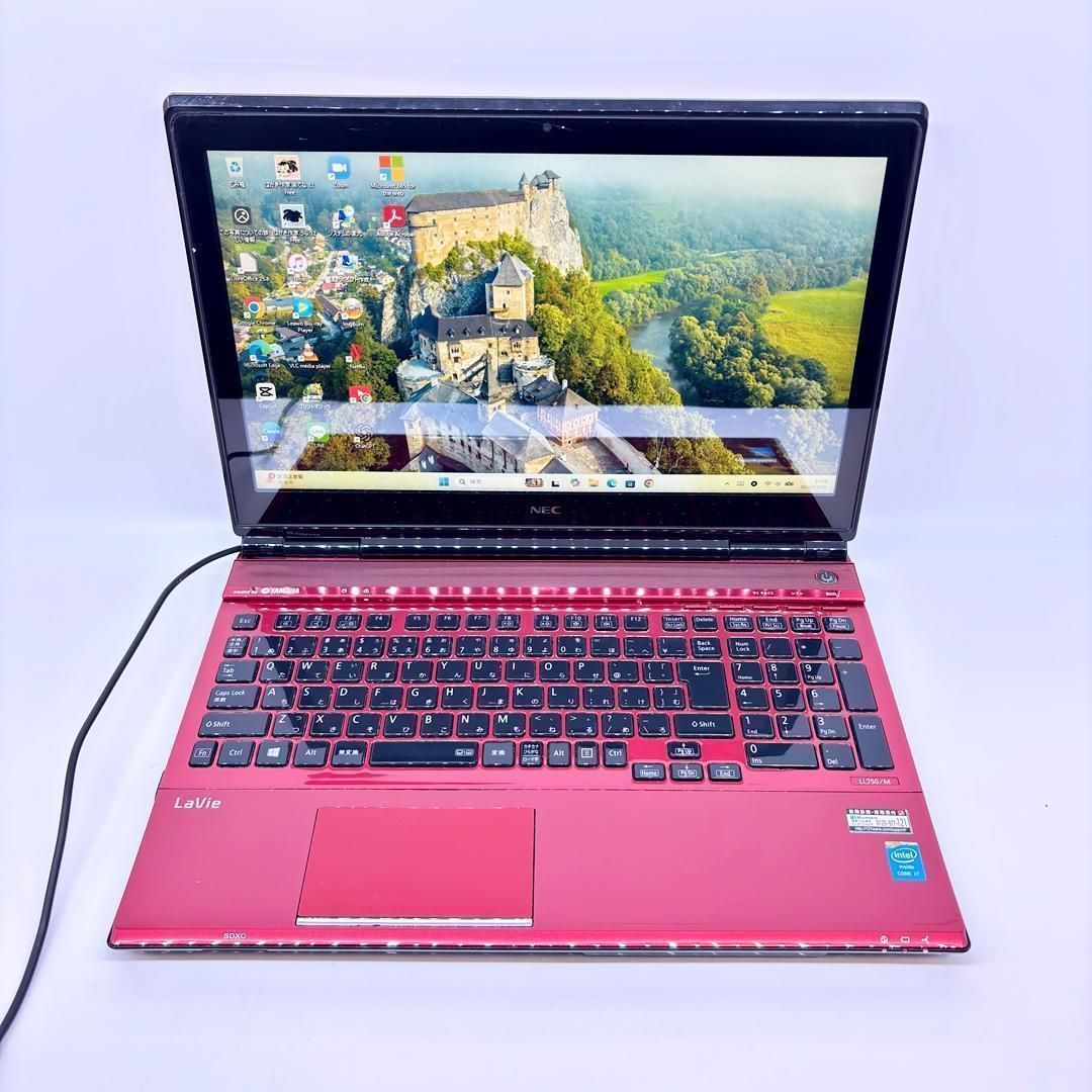 美品 LAVIE i7 512G 8G 15.6 Blu-ray Office NEC LaVie Core i7 SSD512GB Win11 Office2024 Blu-ray - メルカリ