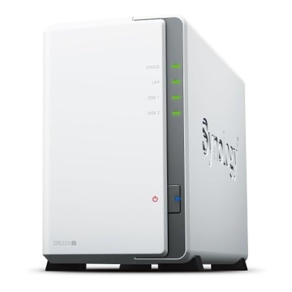 Synology DiskStation クアッドコアCPU搭載多機能パーソナルクラウド 2ベイNASキット 初心者ガイド付 DS223jyu