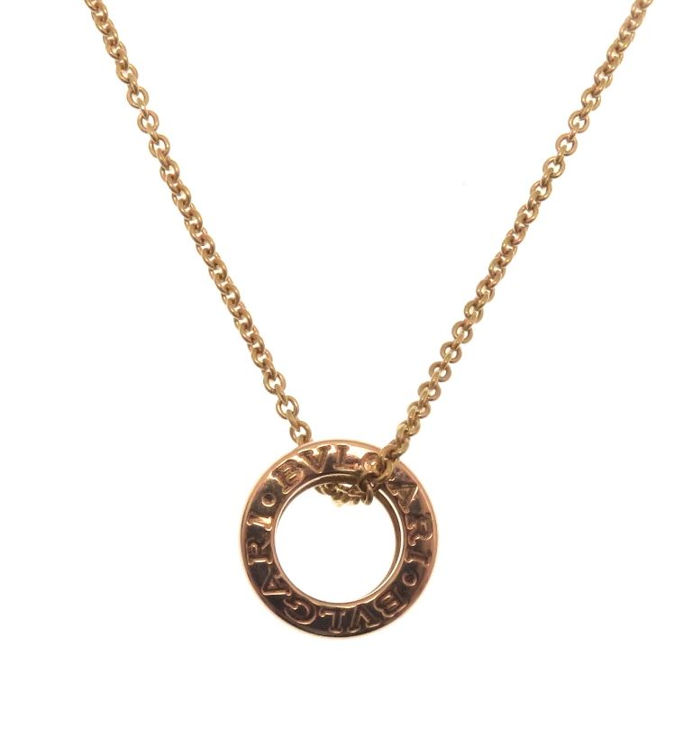 BVLGARI ブルガリ B-zero1NC/K18PG/約14.2g【205】 335924 ネックレス