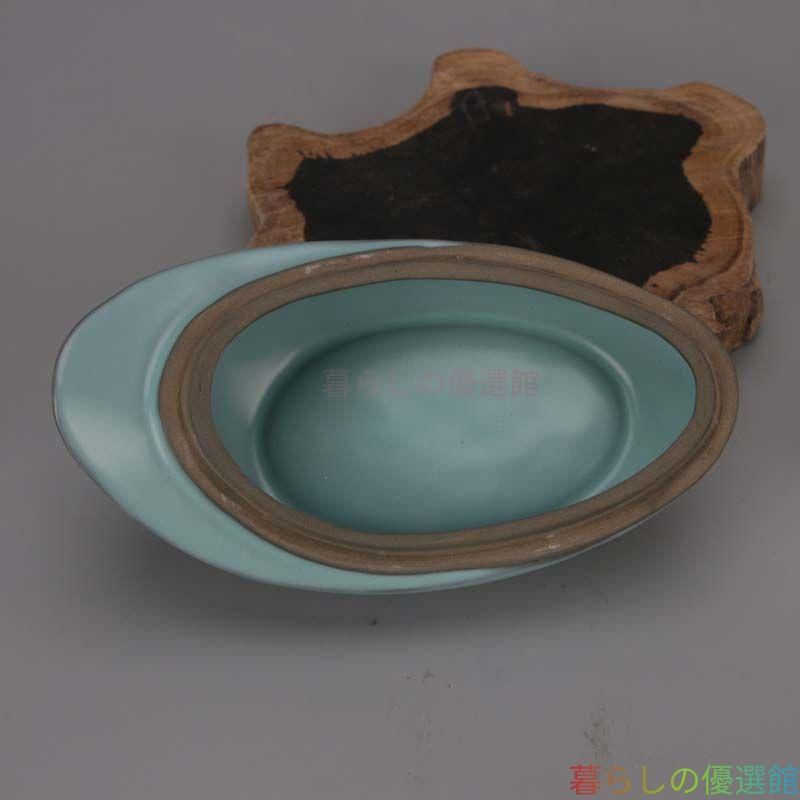 宋汝窯藍釉白鳥薫香炉 工芸品 美術品 置物zw427