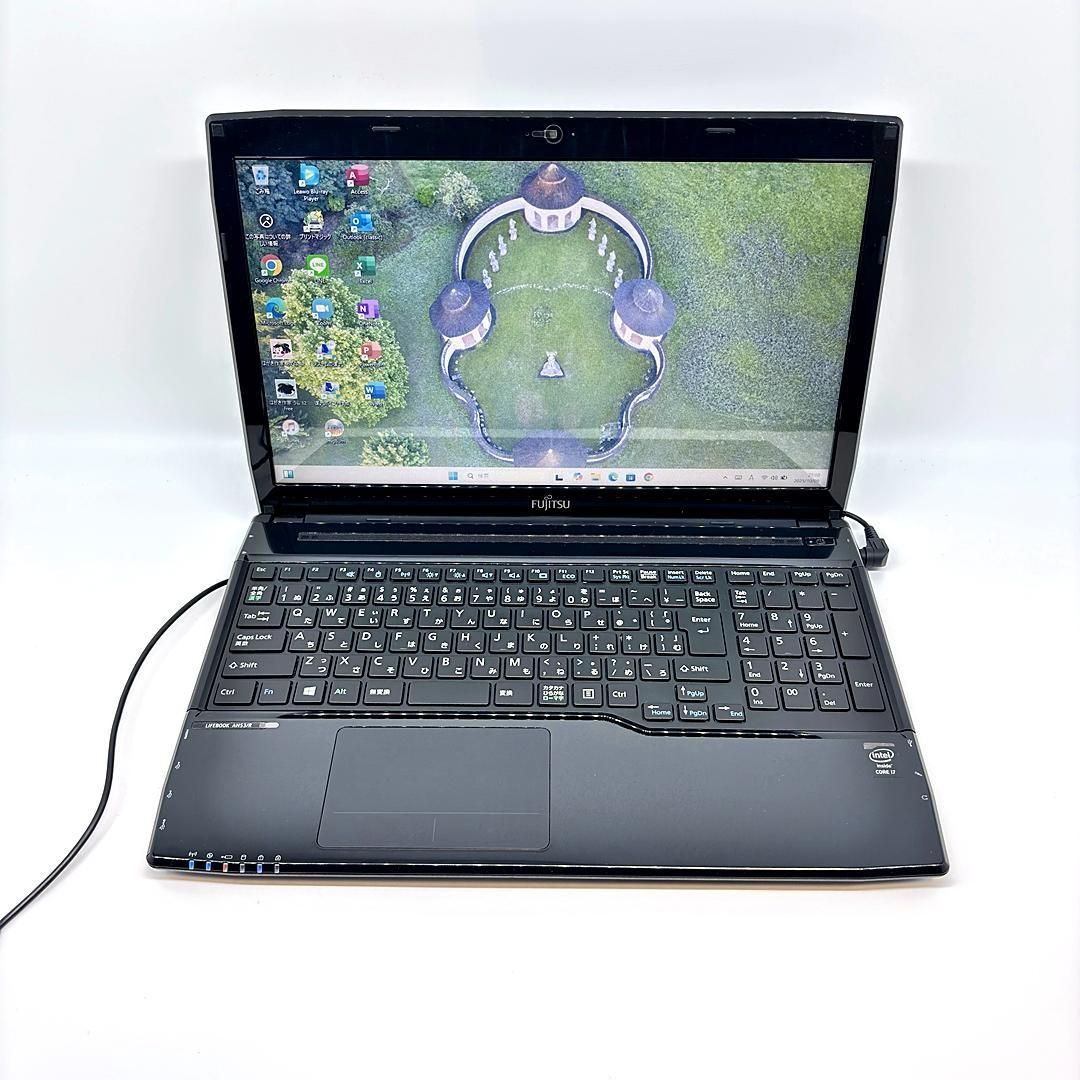 富士通PC/Core-i7/新品SSD512GB/16GB/ブルーレイ ノートパソコン 富士通 LIFEBOOK Core i7 16GB SSD512GB Windows11