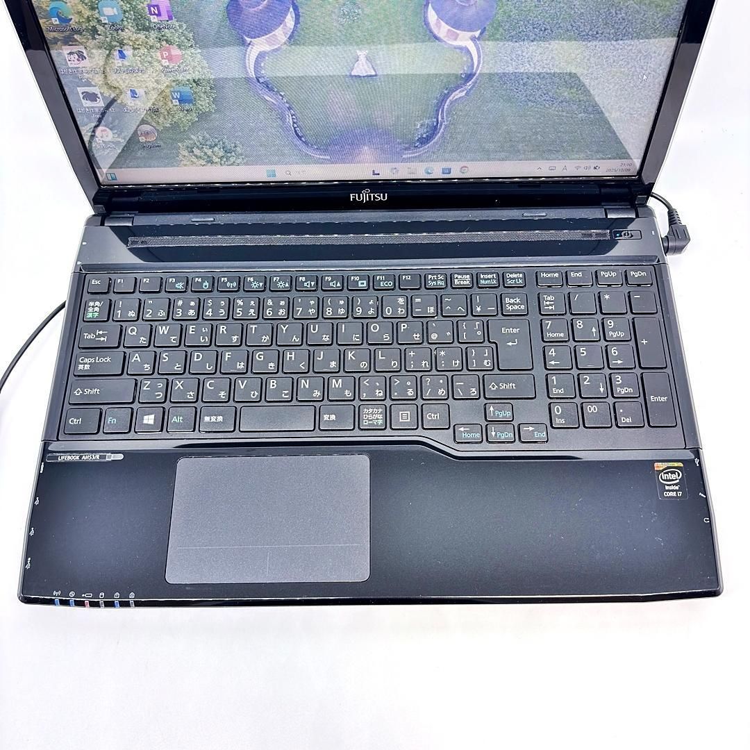ノートパソコン 富士通 LIFEBOOK Core i7 16GB SSD512GB Windows11