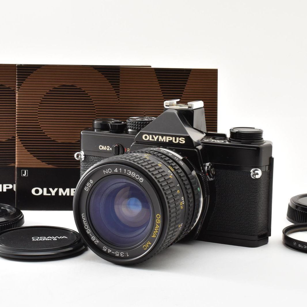 【動作確認済】 Olympus OM-2N G05-1114-112-8-2v 良品】オリンパス OLYMPUS OM-2N 動作確認済 レンズ付き - メルカリ