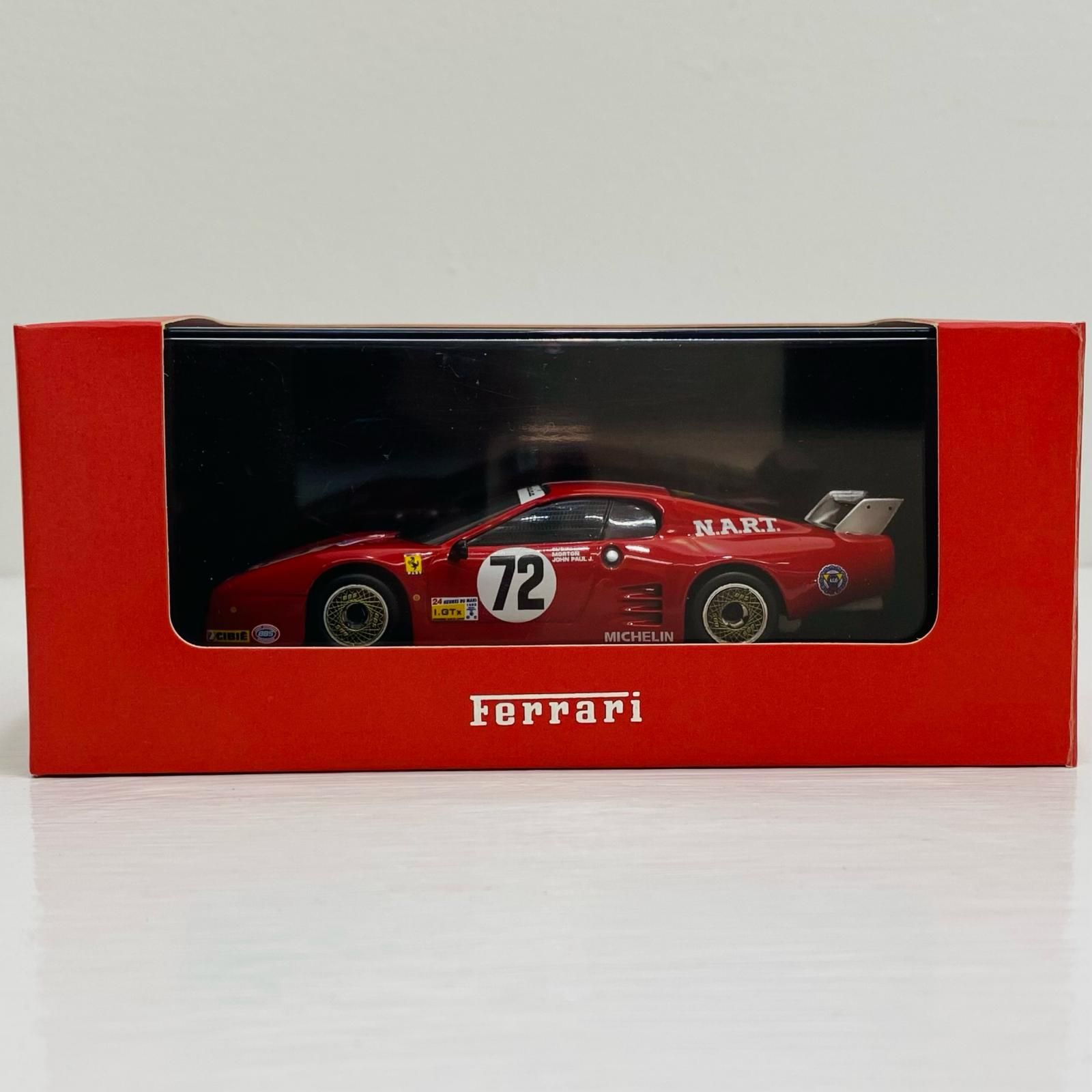 飾磨店】 中古 1/43 フェラーリ 512LM NART No.72/ル・マン1982 A