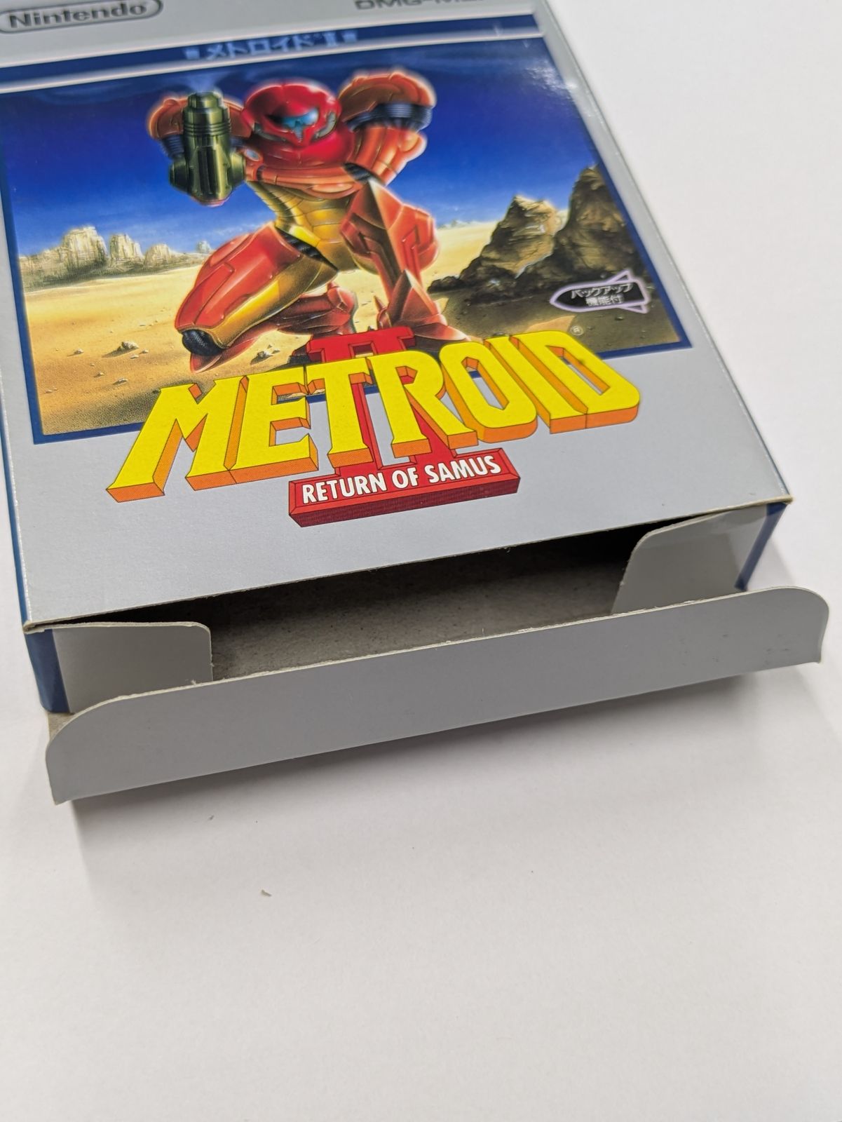 METROIDⅡ メトロイド2 ゲームボーイソフト 箱・説明書付き #11409D-K