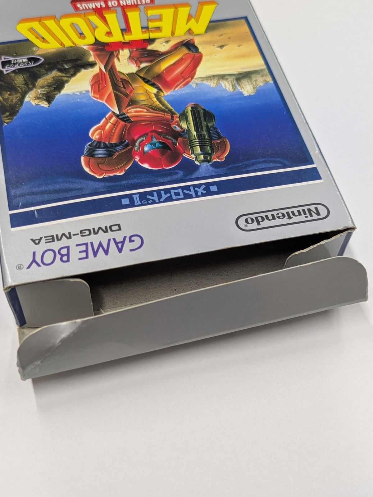 METROIDⅡ メトロイド2 ゲームボーイソフト 箱・説明書付き #11409D-K