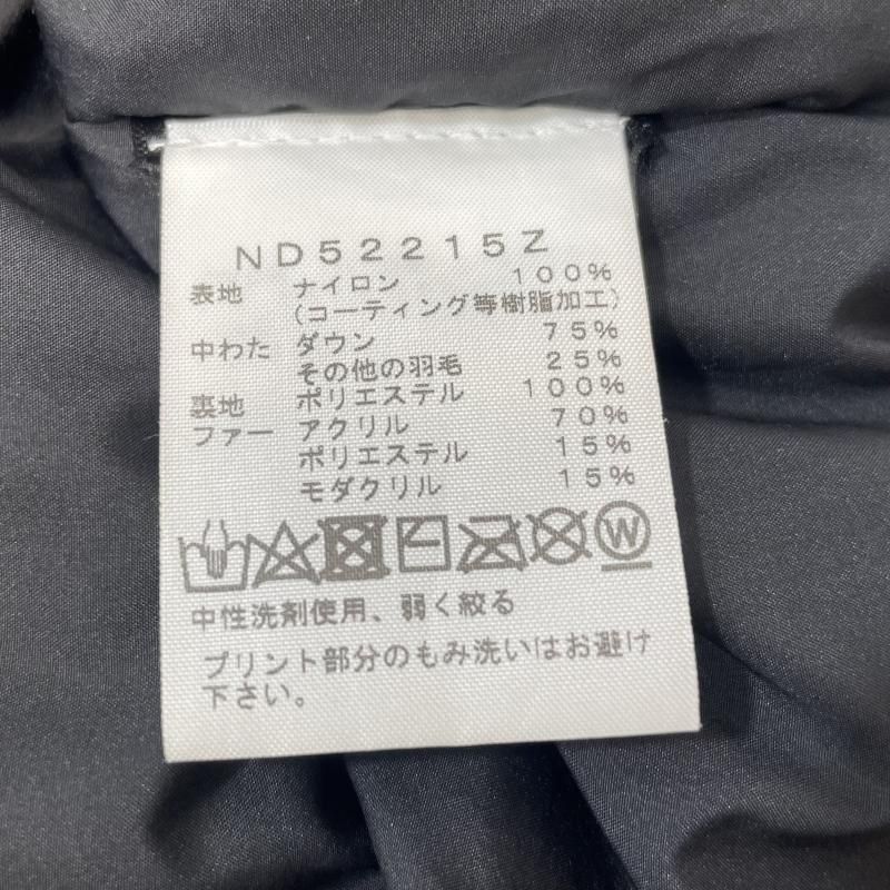 中古】THE NORTH FACE ダウンジャケット サイズL ND52215Z ブラック ザ