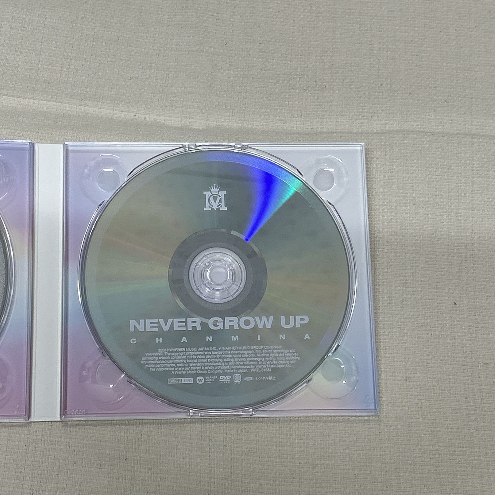浜館21-1361] ちゃんみな Never Grow Up 初回限定盤 CD+DVD [中古品